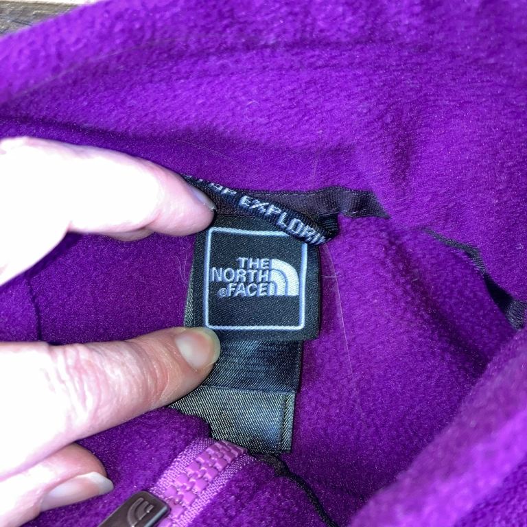 The North Face Women’s Full Zip Fleece Purple Size S Very Good