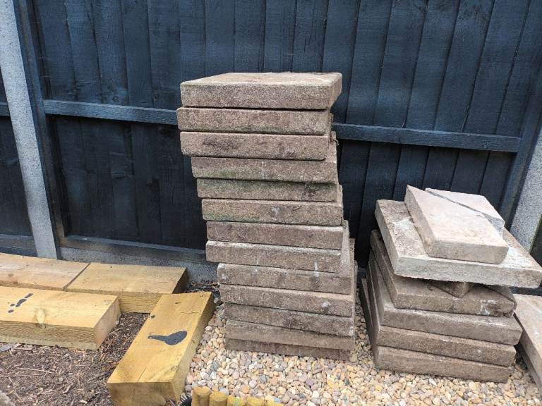 40cmx40cmx6cm slabs x 16