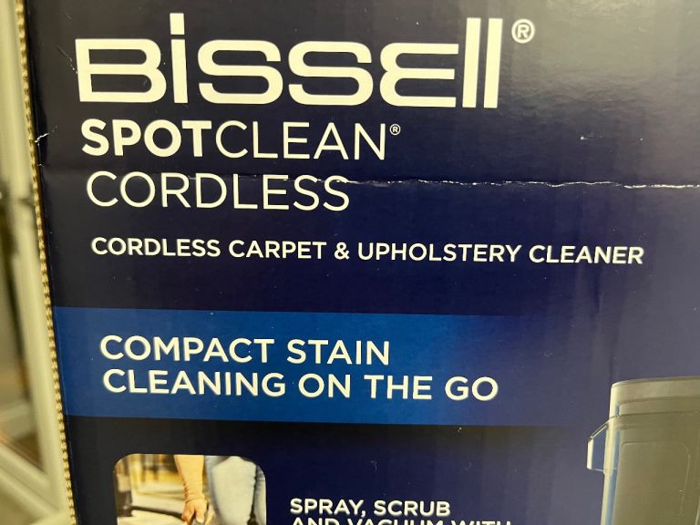 Bissell SpotClean Cordless Carpet & Upholstery Cleaner - NEW