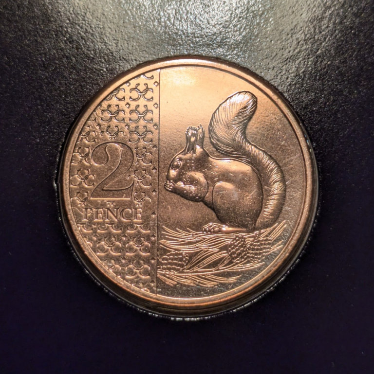 2p 2023 - PRIVY MARK 2023 King Charles III uncirculated ChangeChecker coin