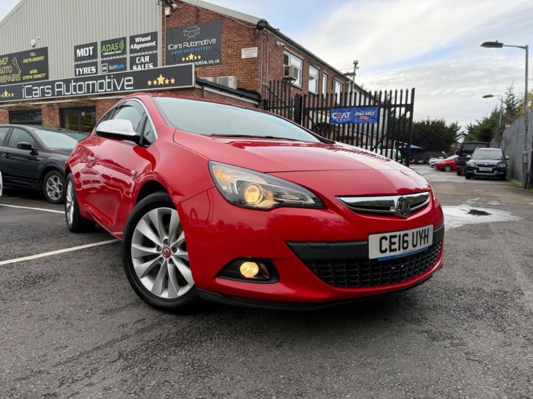 2016 Vauxhall Astra GTC 1.4i Turbo SRi Euro 6 (s/s) 3dr HATCHBACK Petrol Manual