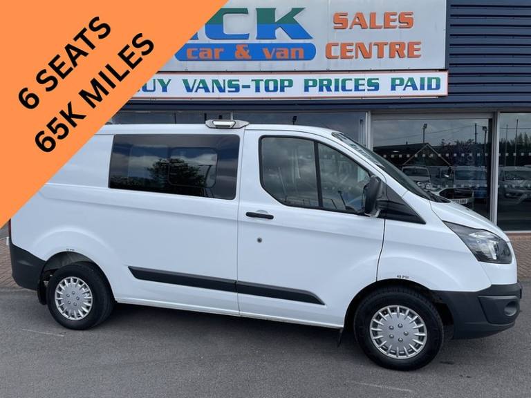2018 Ford Transit Custom 2.0 TDCi 105ps Low Roof D/Cab Van PANEL VAN DIESEL Manual