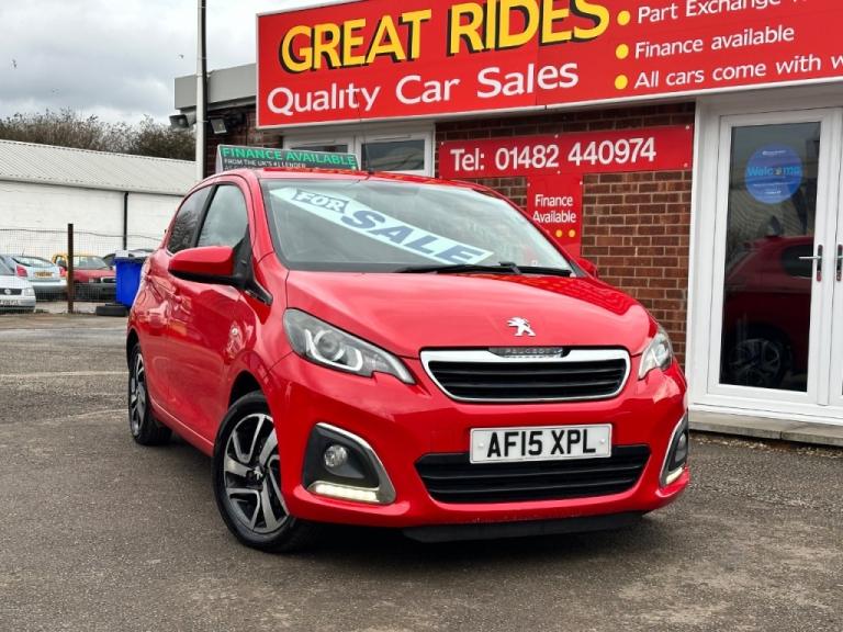  Peugeot 108 1.2 VTi Allure 5dr Petrol