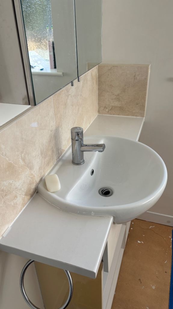 Basin and pillar tap