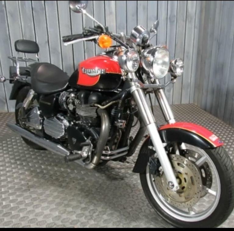 2004 54 TRIUMPH SPEEDMASTER 800 BONNEVILLE SPEED MASTER CUSTOM AMERICA CRUISER