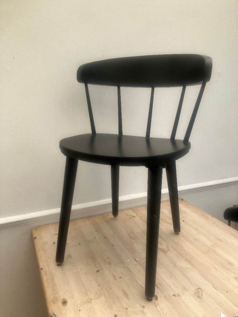 Ikea Anthracite OMTÄNKSAM Dining Chair