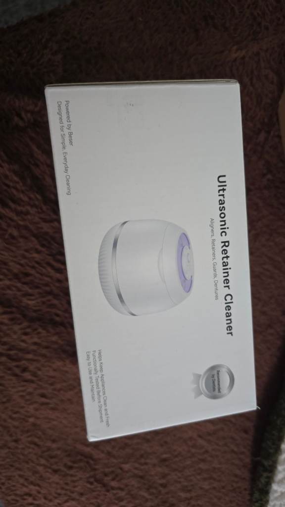 New Ultrasonic Retainer Cleaner