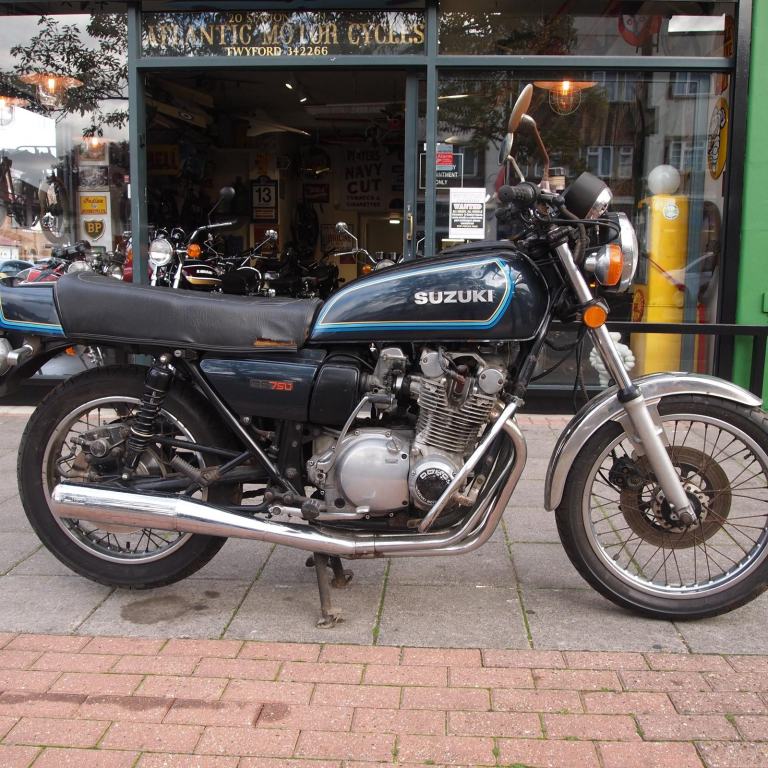 1998 Suzuki GS750 Classic Vintage Easy Restoration Project, Engine Not Seized