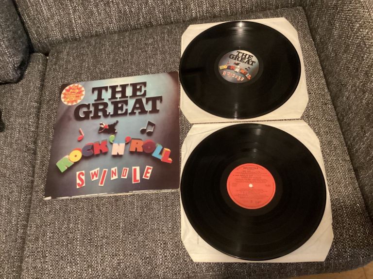 Sex Pistols The Great Rock’n’Roll Swindle U.K. original 1979 issue LP record