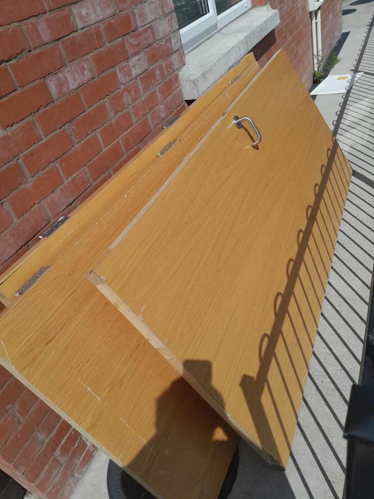 3 oak fire doors rated 30FD