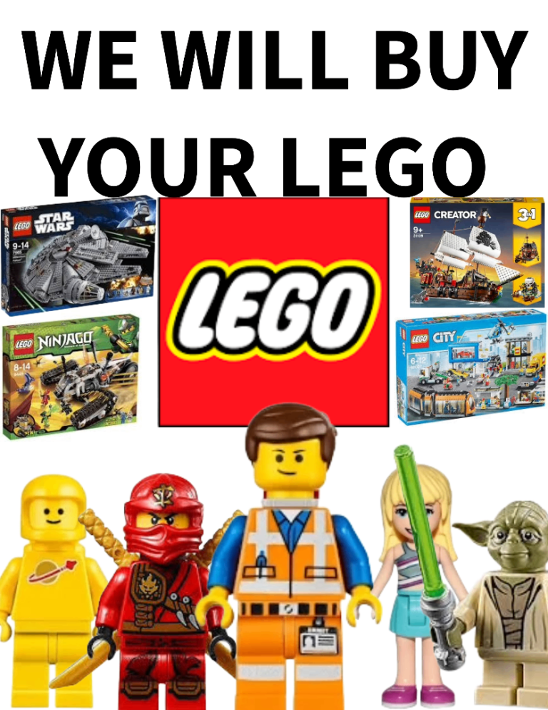 We will buy your LEGO 