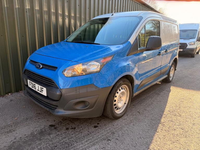 2016 16 FORD TRANSIT CONNECT 1.5 TDCI 75PS SWB L1 130K BLUE NO VAT 