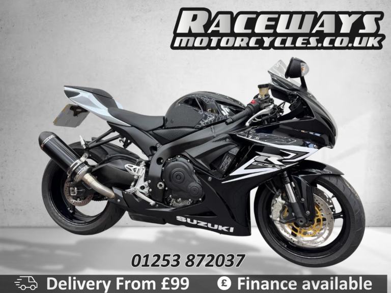 SUZUKI GSX-R600 BLACK 2014 14 REG, 23,211 MILES, 599CC USED MOTORCYCLE