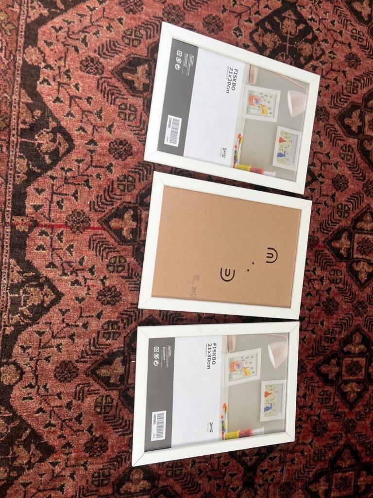 Ikea picture frames x 3 for free 