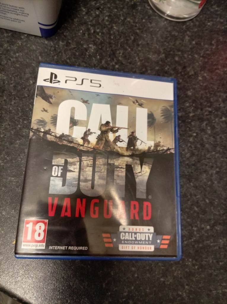 PS5 Call of duty Vanguard video Game