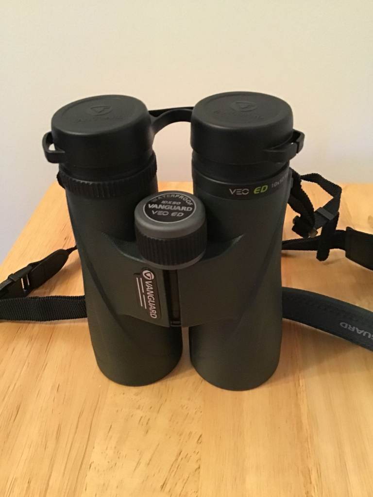BINOCULARS 10x50 VANGUARD VEO ED.  NEW,BOX,MANUAL,STRAP,BAG.  GREAT FOR ASTRONOMY, BIRD WATCHING ETC