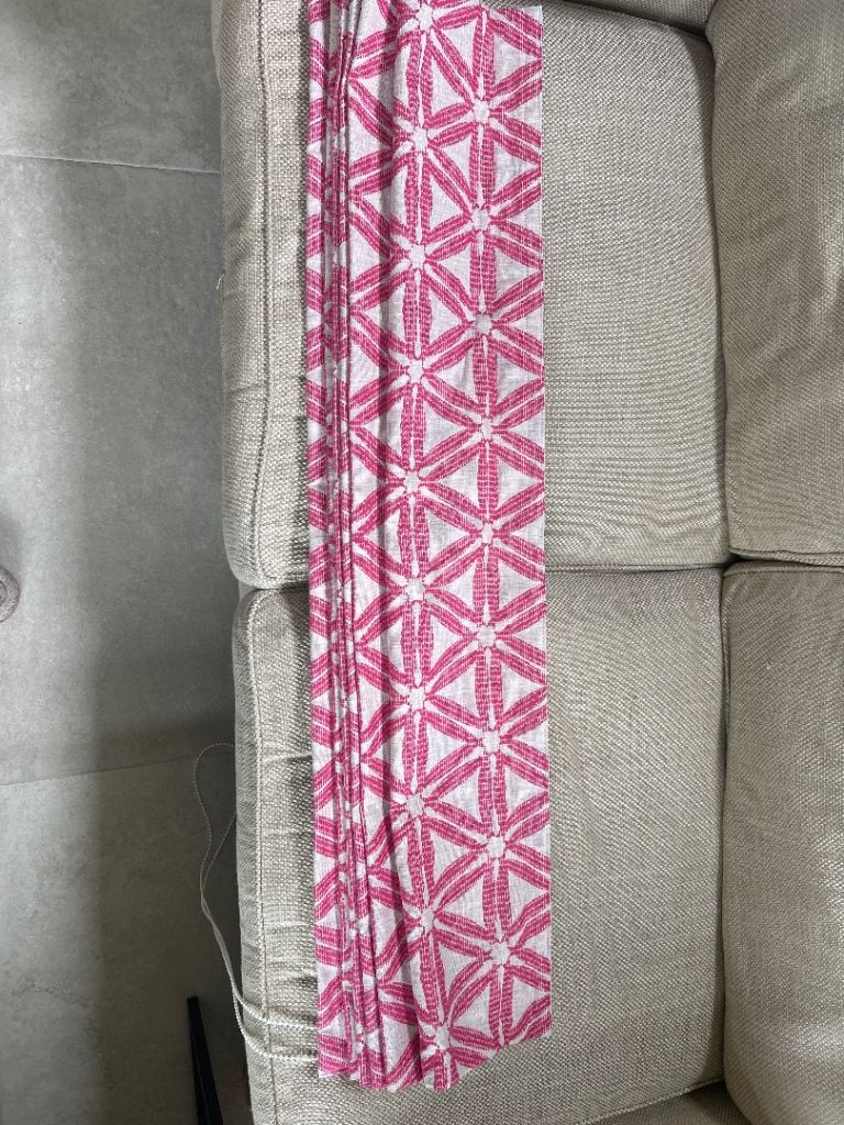Roman Blind - made by curtain maker 