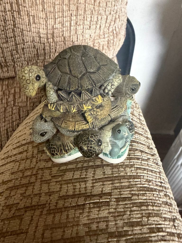 Turtle figetine by regency fine arts