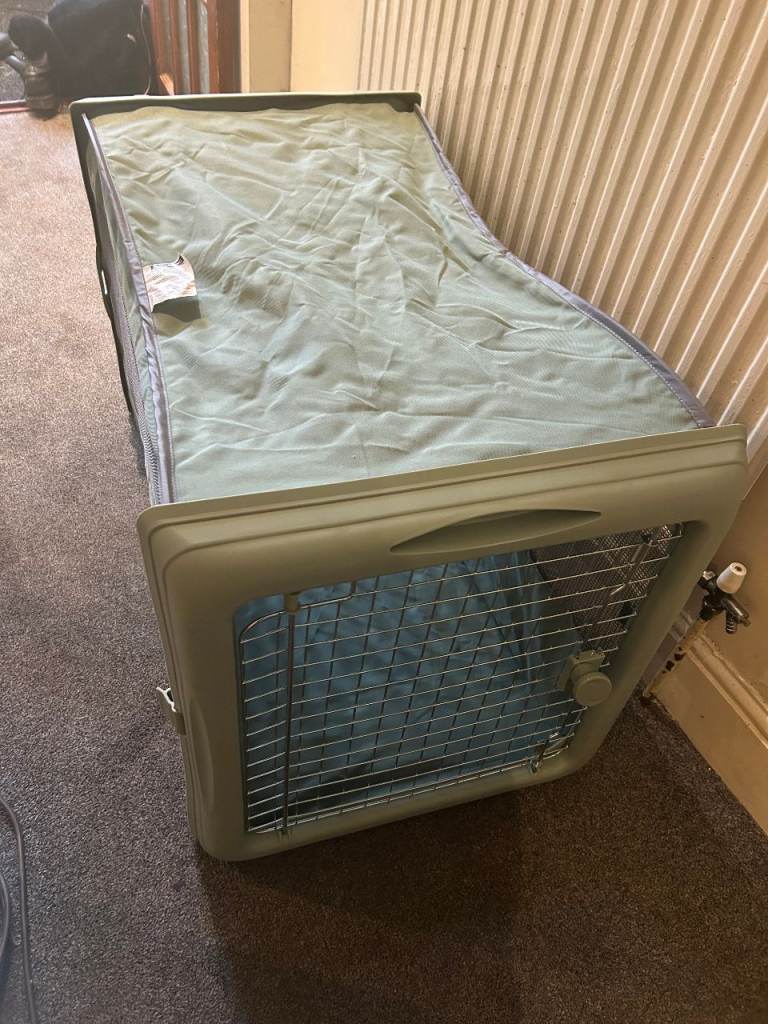 SportsPet Pop Open Foldable Secure Crate for Dogs Large