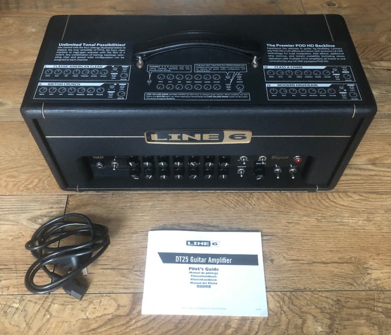 Line 6 DT25 Guitar Amplifier head & POD HD500 Effects Pedal for sale