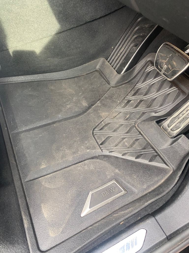 BMW X5 rubber mats x 4 2019 onwards 