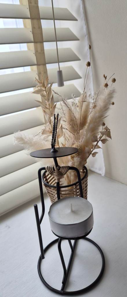 Handcrafted Pen/Candle Holder 