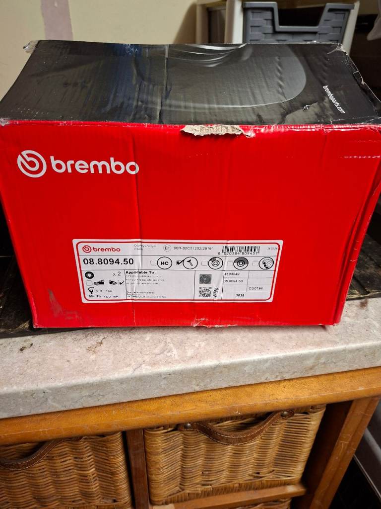 Brembo rear brake discs