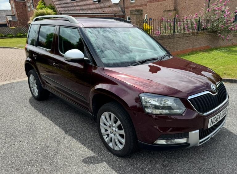 2015 SKODA YETI 2.0 TDi OUTDOOR SE 4X4 FULL MOT GENUINE 61,000 MLS JUST SERVICED