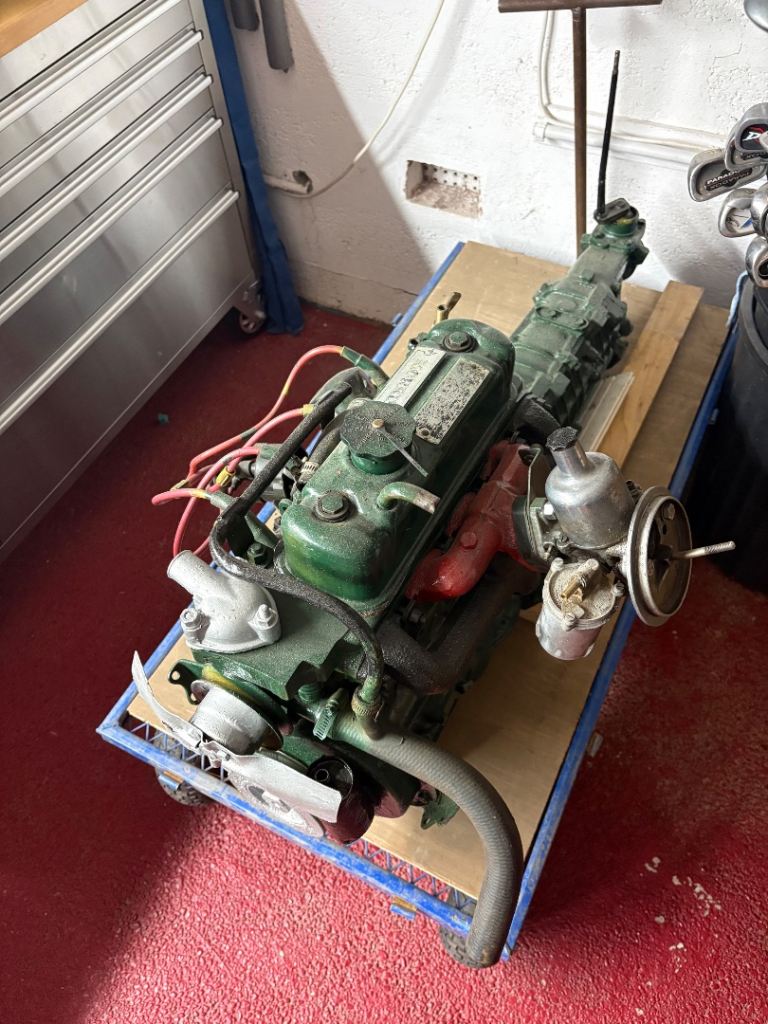 1275 Morris Engine and Gearbox 