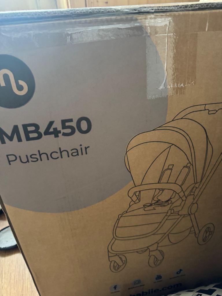 image for mybabiie - MB450 Pushchair - black