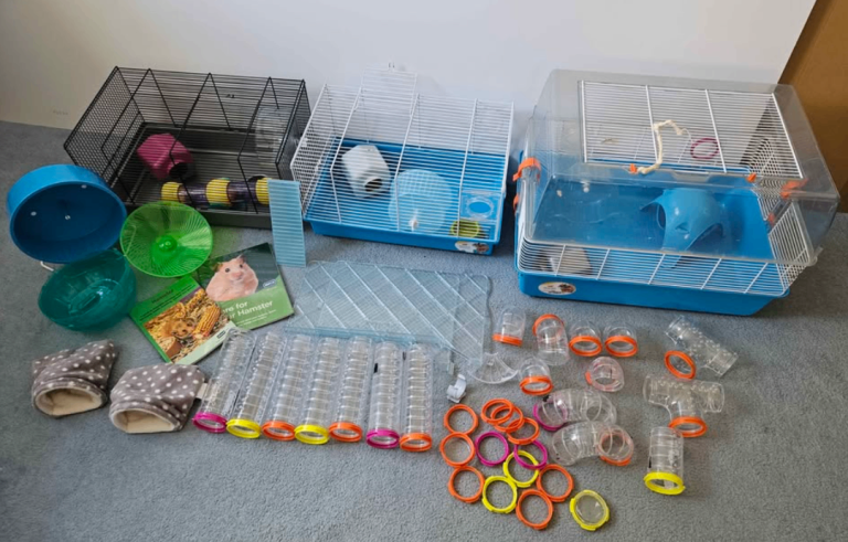 Very large selection Hamster Cages & accessories