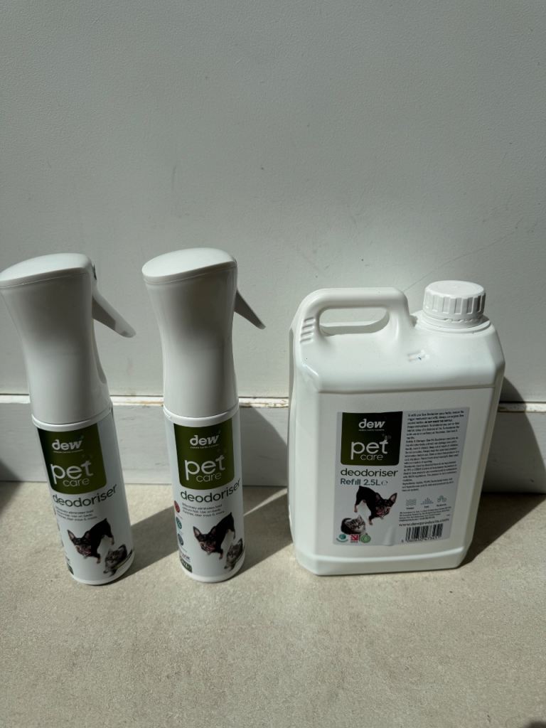 Dew pet care deodoriser