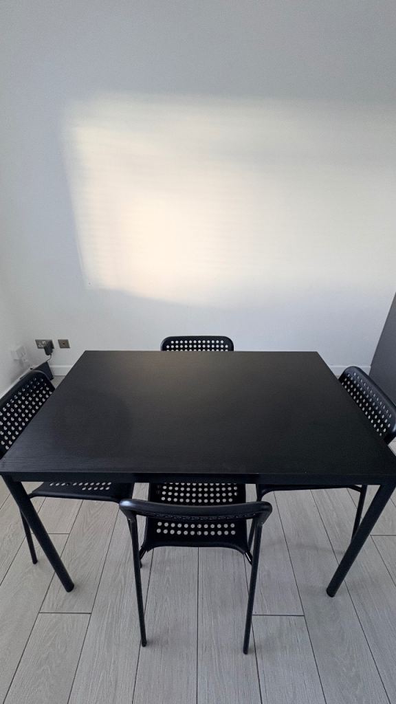 IKEA dinning table + chairs for sale