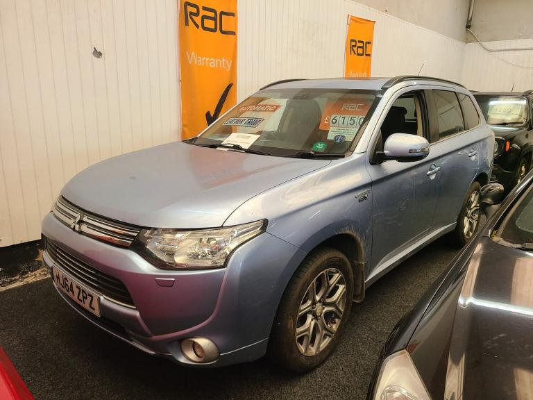 2014 Mitsubishi Outlander 2.0 PHEV Hybrid (Petrol/Electric) GX4h Automatic MPV Petrol Parallel Ph...