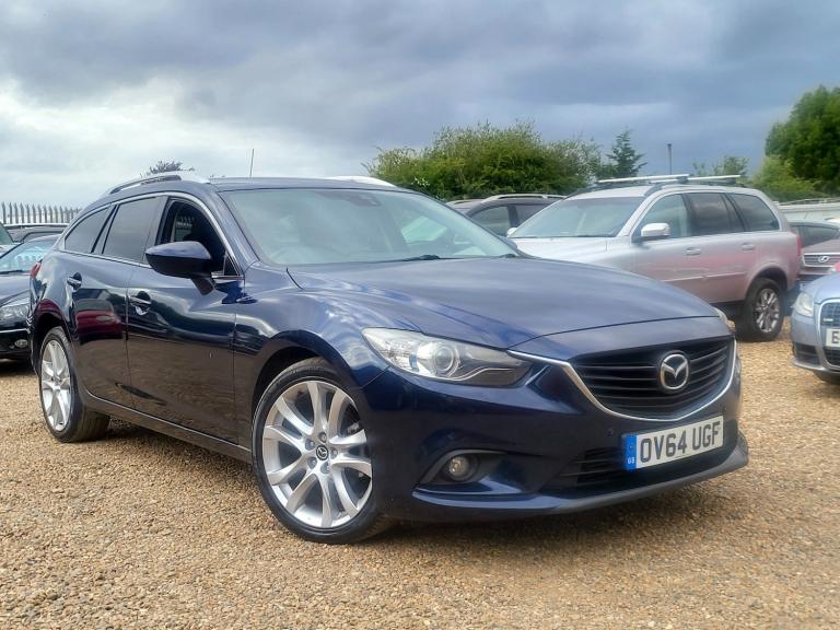 1 OWNER 2014 MAZDA 6 TOURER 2.2D [175] SPORT NAV ESTATE AUTOMATIC ULEZ COMPLIANT