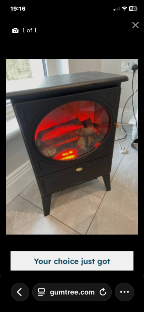 Electric fan heater for sale 