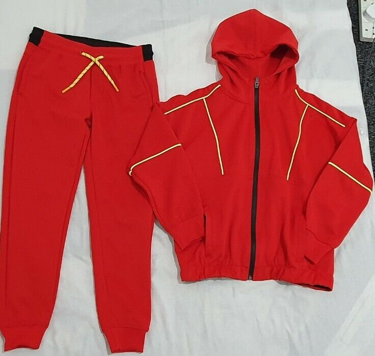 NEW  boys red tracksuit age 7-8 years 