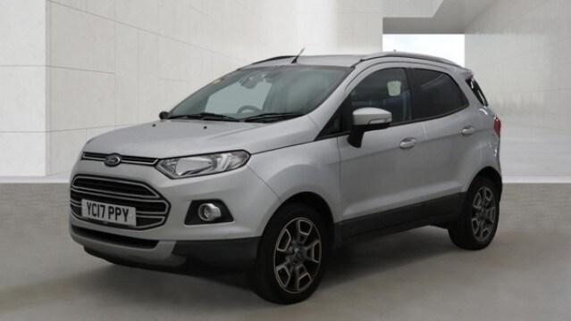 FORD ECOSPORT 1.0 T EcoBoost Titanium Silver 5dr 1 KEEPER+SATNAV+7 STAMPS 2017
