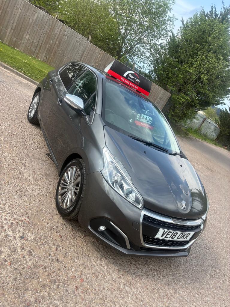 2018 Peugeot 208 1.2 PureTech 82 Allure 5dr HATCHBACK Petrol Manual