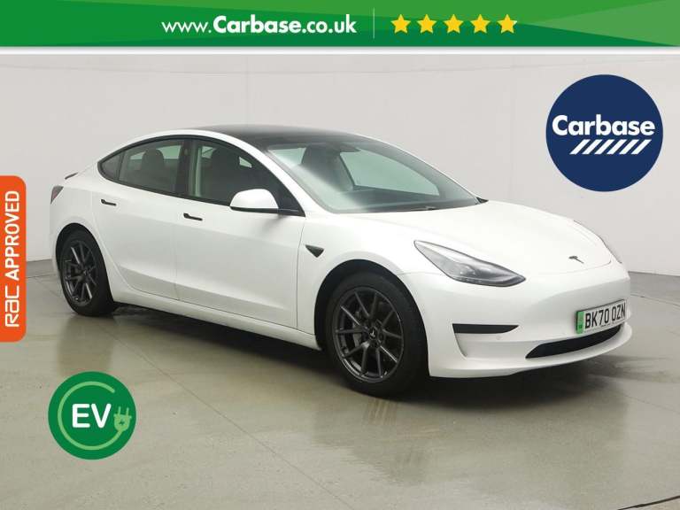 2020 Tesla Model 3 Standard Range Plus Saloon 4dr Electric Auto RWD (241 bhp) Saloon ELECTRIC Aut...