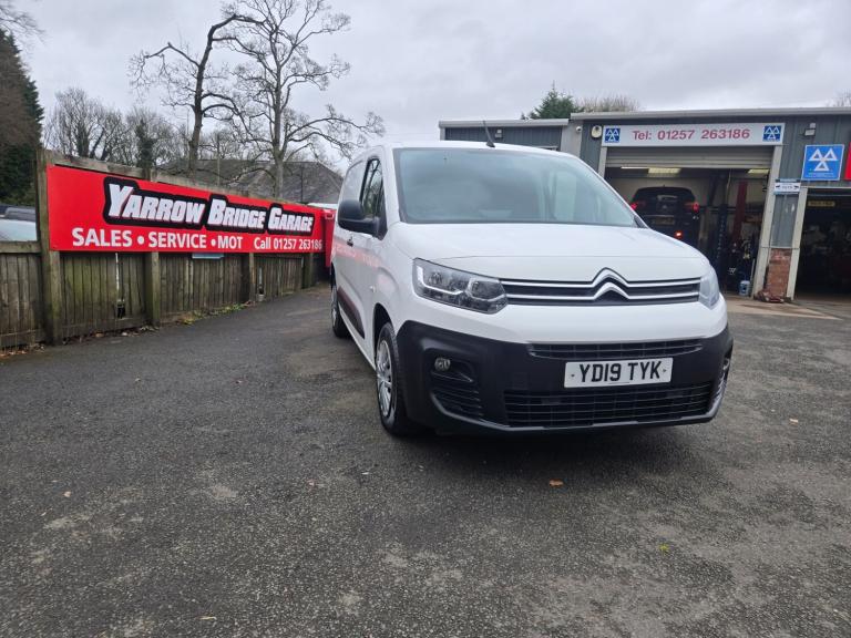 2019 Citroen Berlingo 1.6 BlueHDi 650Kg Enterprise 75ps PANEL VAN Diesel Manual