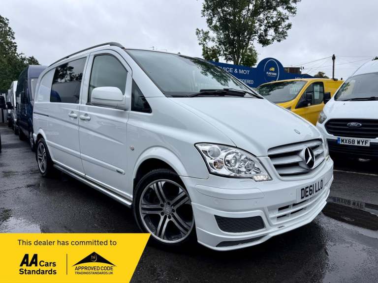 2011 Mercedes-Benz Vito 3.0 122 CDi Dualiner Sport Panel Van 5dr Diesel Automatic L3 (221 g/km, 2...