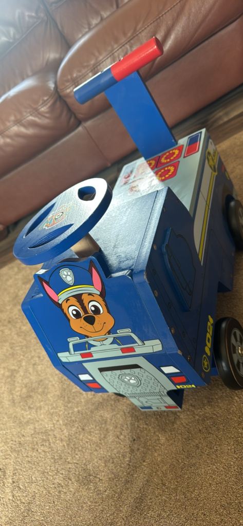Paw Patrol Chase Wooden Ride On