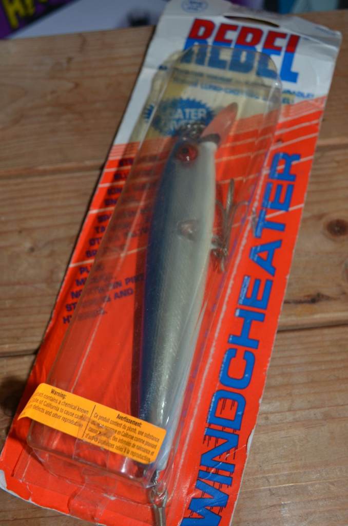 large boxed fishing lure Rebel Fishing BOXED WINDCHEATER