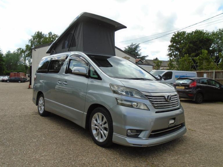 TOYOTA VELLFIRE CAMPER VAN,MOTORHOME,~OFF GRID SOLAR~ELECTRIC INDUCTION HOB