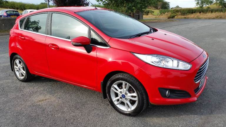 *!*£35 A YEAR ROAD TAX*!* 2014 Ford Fiesta 1.25 Zetec *FULL YEARS MOT* NEW TIMING BELT PART HISTORY