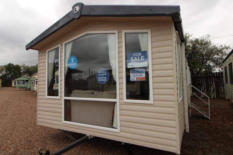 Swift Moselle 38x12 3 bed 2011 preowned static caravan for sale offsite