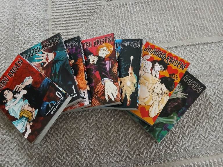 Jujutsu kaisen books