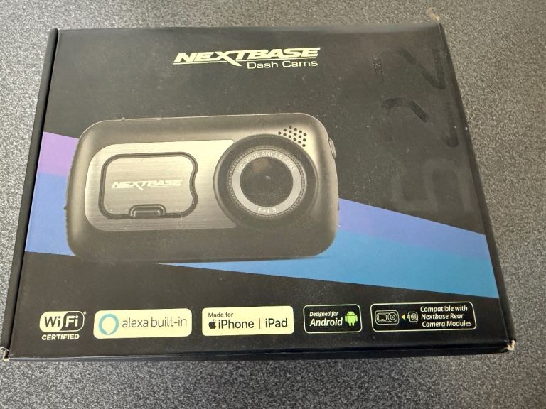 Nextbase 522GW Dash Cam , like New