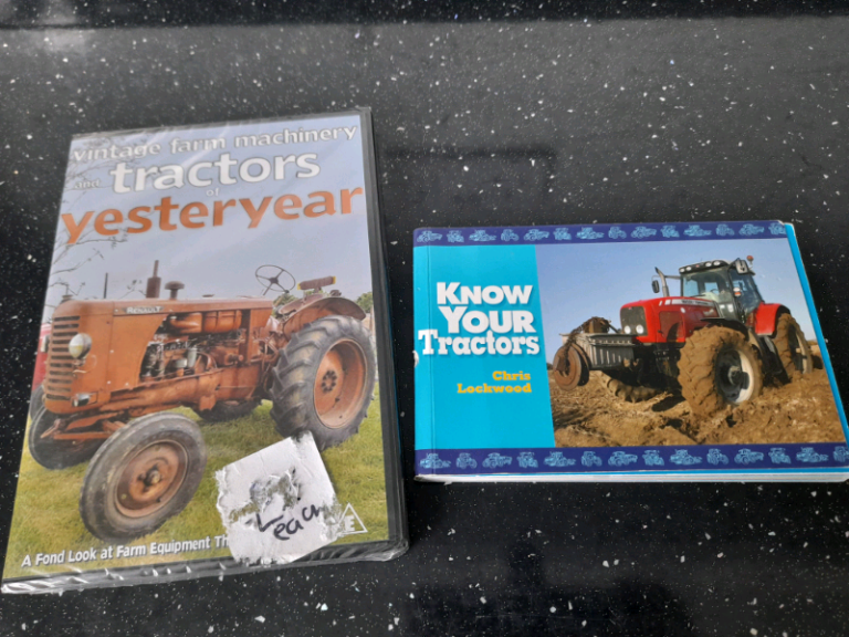 Tractors Book and dvd